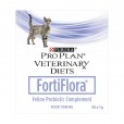 ПРО ПЛАН Кормовая добавка Pro Plan Veterinary Diets FortiFlora с пробиотиком для кошек для поддержания баланса микрофлоры и здоровья кишечника, 30 пакетиков по 1 г